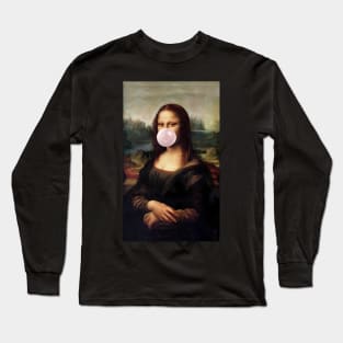 Mona Lisa bubblegum Long Sleeve T-Shirt